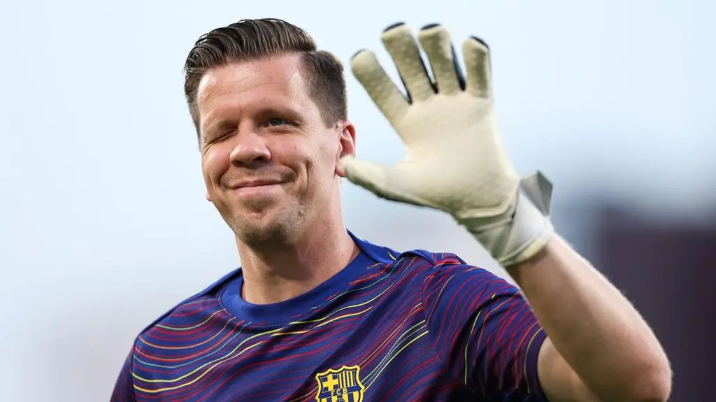 Barcelona gra, Szczęsny parodiuje kolegów z boiska