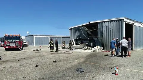 Zderzenie dwóch samolotów Cessna na lotnisku w Kalifornii