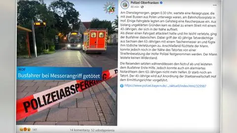 Polski kierowca śmiertelnie dźgnięty na dworcu w Niemczech