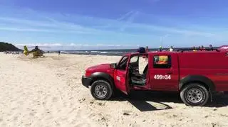 Mężczyznę reanimowali plażowicze