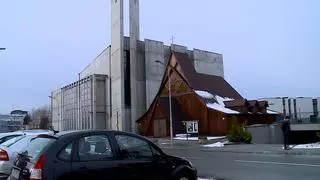 Rzeszów. Parafia pw. bł. ks. Popiełuszki, gdzie mieści się fundacja "Solidarni", która otrzymała dotację z MEiN