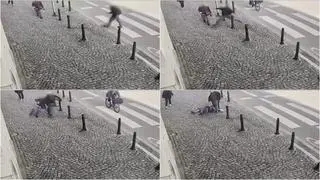 Szła chodnikiem, nagle została zaatakowana