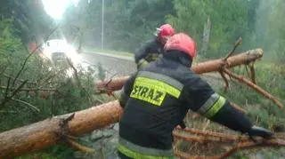 Burze przechodzą nad Dolnym Śląskiem