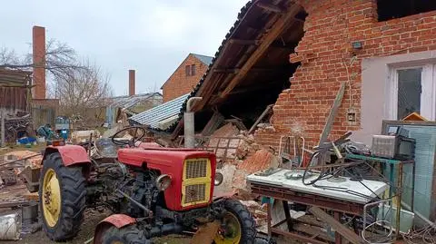 Wybuch gazu pod Łodzią. Ranny mężczyzna