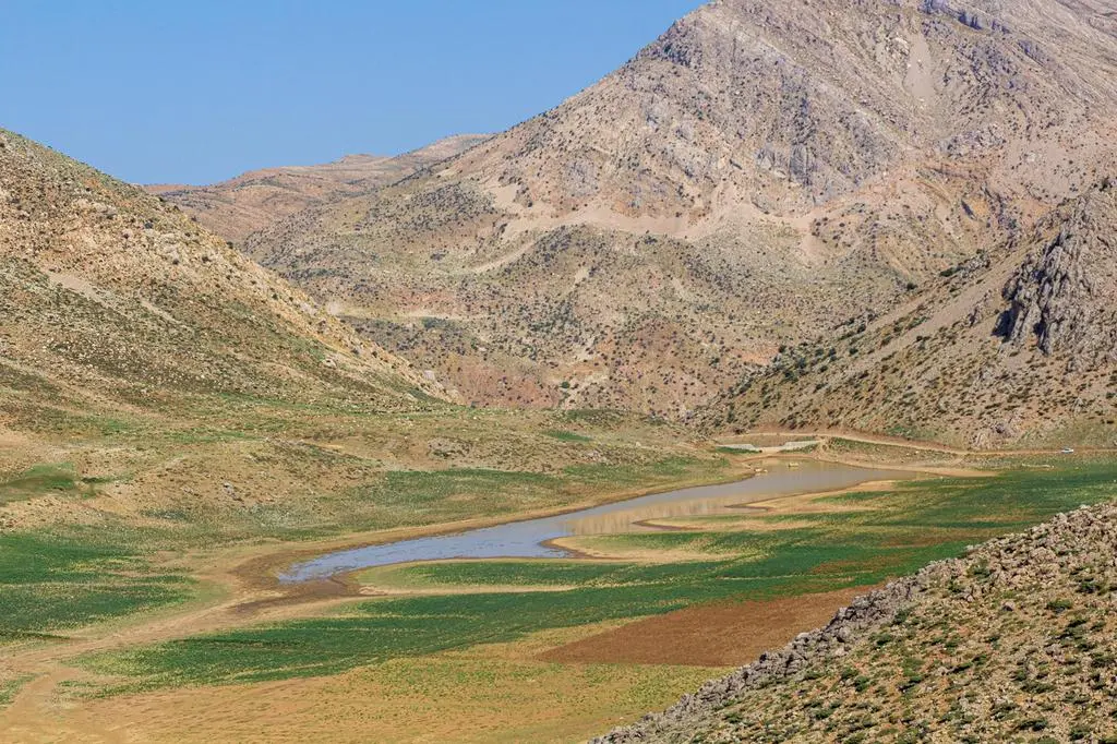 Pasmo gór Zagros, do którego należy Pickaxe