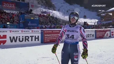 Chaos na stoku. Walczyła o jak najlepszy czas, zegar odmówił współpracy