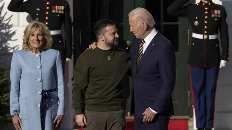 Zełenski w Białym Domu. Biden: to dla mnie zaszczyt być przy pańskim boku we wspólnej obronie