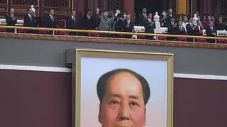Xi Jinping 1 lipca 2021 roku podczas uroczystości z okazji 100-lecia Komunistycznej Partii Chin 