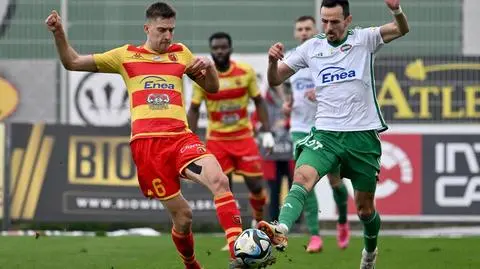Jagiellonia trafiała do bramki, Radomiak w poprzeczkę
