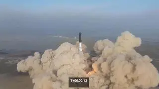 Start rakiety Starship