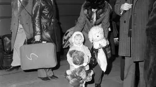 Pasażerowie Pociągu Przyjaźni Polsko-Radzieckiej w lutym 1975 r