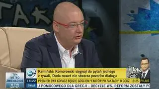 Michał Kamiński o referendum Andrzeja Dudy