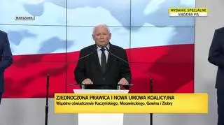 Kaczyński: mamy radosną wiadomość