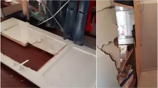 Mężczyzna zniszczył mieszkanie, w którym się zamknął