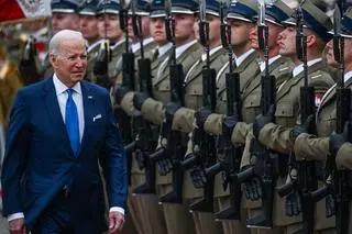 Joe Biden w Polsce w marcu 2022 roku