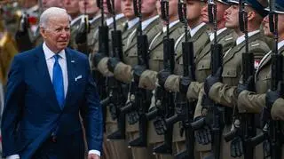 Joe Biden w Polsce w marcu 2022 roku