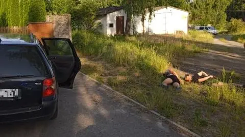 Mężczyźni zostali zatrzymani po kilkuminutowym pościgu