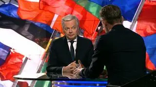 Didier Reynders in TVN24