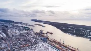 Port w Kłajpedzie. Zdjęcie ilustracyjne  