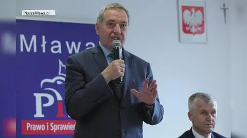 Minister Kowalczyk spotkał się z mieszkańcami Mławy