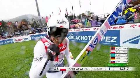Żyła wygrał konkurs w Szczyrku. Wystarczył jeden skok