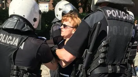 Interwencja policji wobec Anny z 6 maja 2018 roku w Katowicach