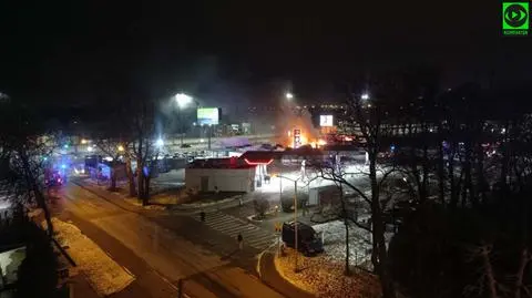 W komisie samochodowym spłonęło pięć aut