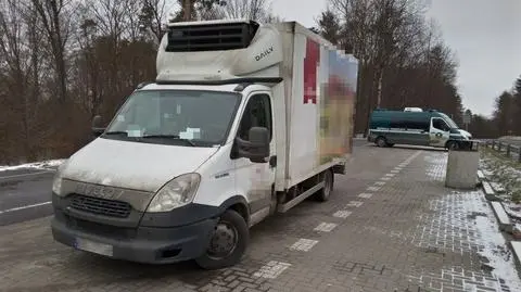 Pojazd skontrolowali inspektorzy Inspekcji Transportu Drogowego