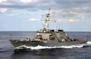 Amerykański niszczyciel rakietowy USS John S. McCain