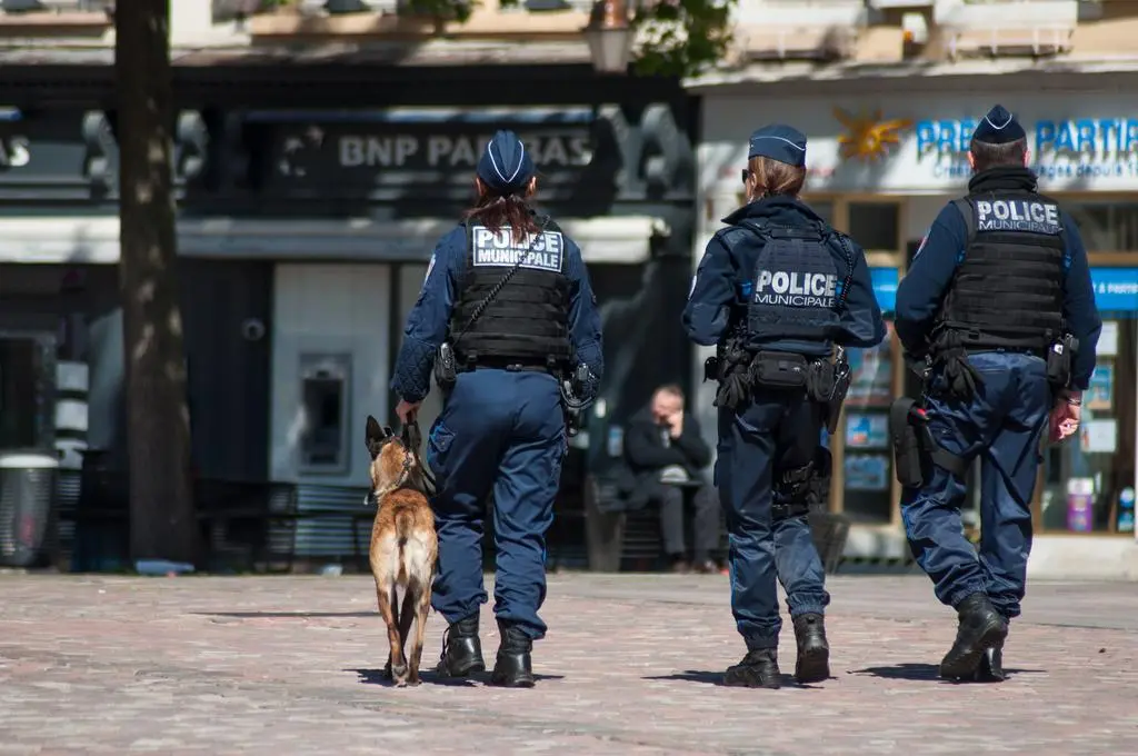 Francja Policja