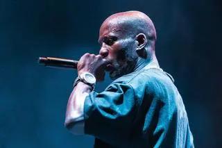 Raper DMX na scenie