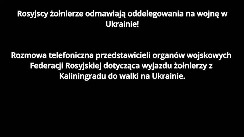 rozmowa przechwycona