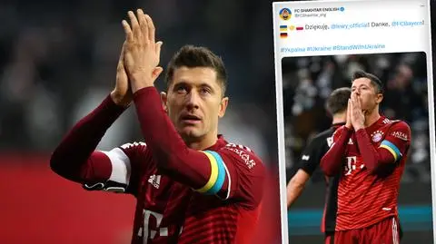 Szachtar podziękował Lewandowskiemu za wsparcie. W języku polskim