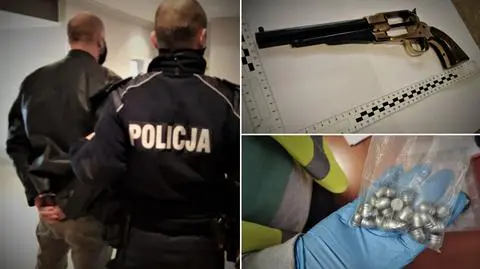 Pocisk przebił okno i trafił w telewizor. "Podejrzany jest w związku z byłą konkubiną pokrzywdzonego"