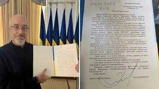 Ołeksji Reznikow złożył wniosek o dymisję. "Trzymajmy kurs"