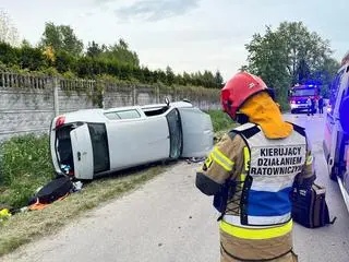 Wypadek w Oksie (woj. świętokrzyskie)
