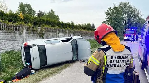 Wypadek w Oksie (woj. świętokrzyskie)