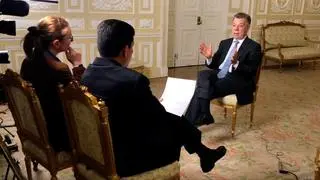 Juan Manuel Santos, były prezydent Kolumbii i laureat Nobla
