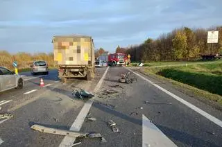 Do wypadku doszło w miejscowości Brzezówka w woj. podkarpackim 