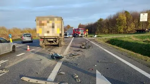 Do wypadku doszło w miejscowości Brzezówka w woj. podkarpackim 