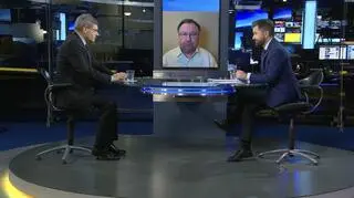Jerzy Marek Nowakowski i Mykoła Kniażycki w "Faktach po Faktach" 