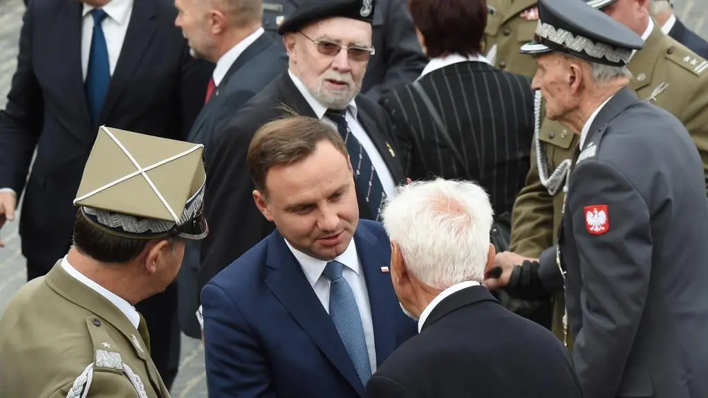 Sasin: Dudzie odmówiono prawa do przemowy podczas rocznicy powstania