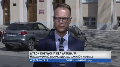 Zabił partnerkę ciało schował w wersalce. Skazany na dożywocie