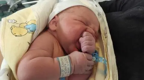 Leoś urodził się minutę po północy