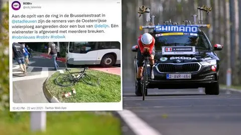 Wypadek na mistrzostwach świata. Jechali pod prąd i uderzyli w autobus