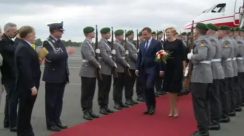 Andrzej Duda wylądował w Berlinie