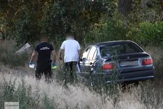 Policjanci znaleźli poszukiwane bmw w Złotnikach koło Poznania