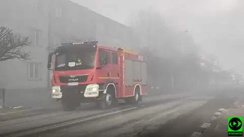 Pożar hali produkcyjnej. W akcji ponad 60 strażaków