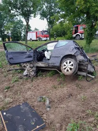 Do wypadku doszło w Nowym Korczynie (woj. świętokrzyskie)