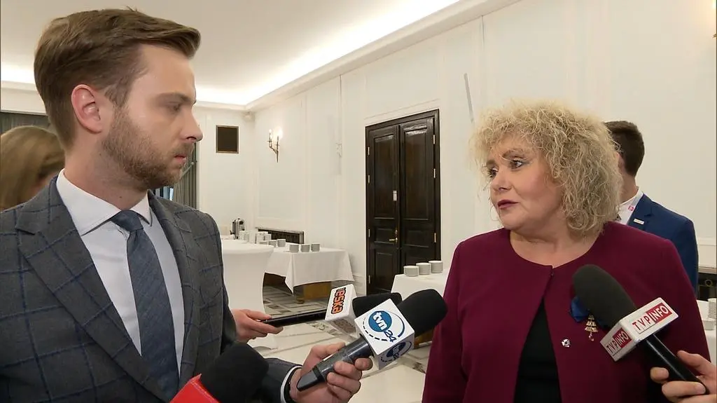 Maria Koc: Kaczyński to wielki patriota który pracuje dla Polski
